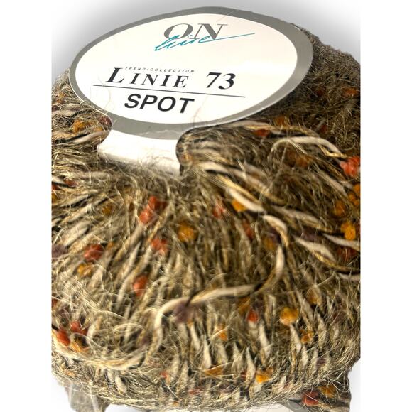 3 Skeins ONLine Linie 73 Spot Yarn | 007 Brown with Gold - Picture 4 of 10